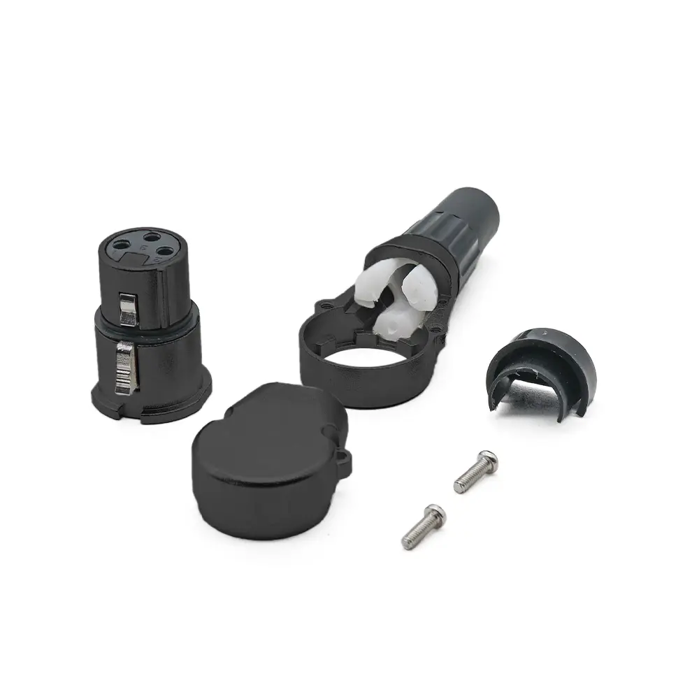 母頭 XLR 3-P 音訊連接器 JYA5087/JYA5088