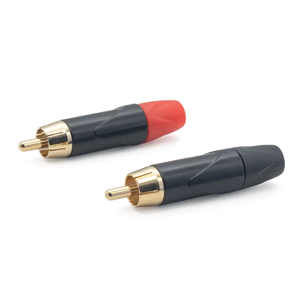 OEM 優質 RCA 插頭音訊連接器 JYS22