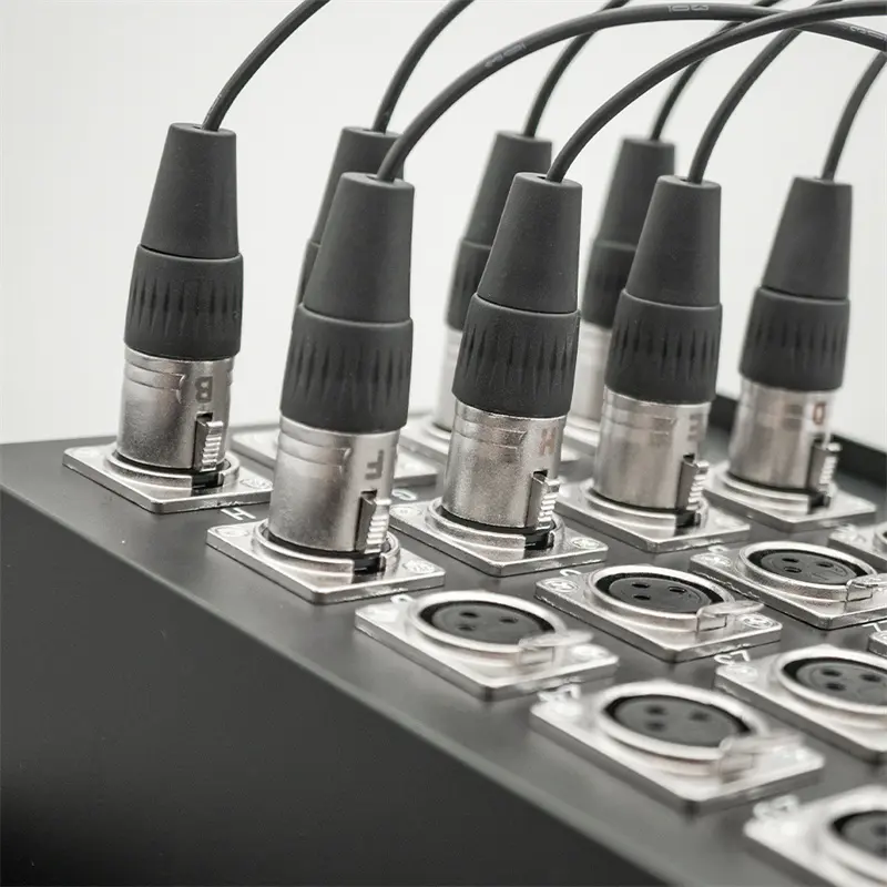 優質多芯20通道蛇形電纜,附舞台箱 JYB5032