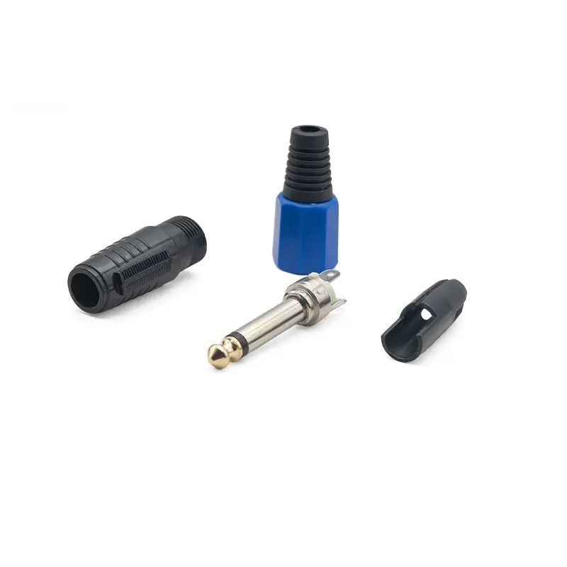 6.3mm 1/4”直立體聲插孔音訊連接器 JYA5272