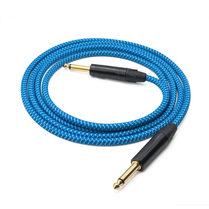 1/4 插孔至 1/4 插孔優質吉他連接線 JYC5026