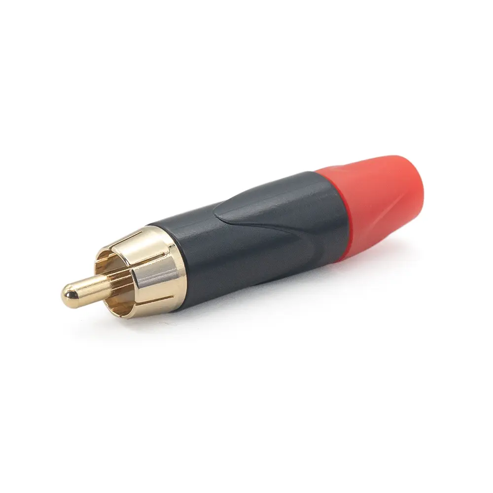 OEM 優質 RCA 插頭音訊連接器 JYS22