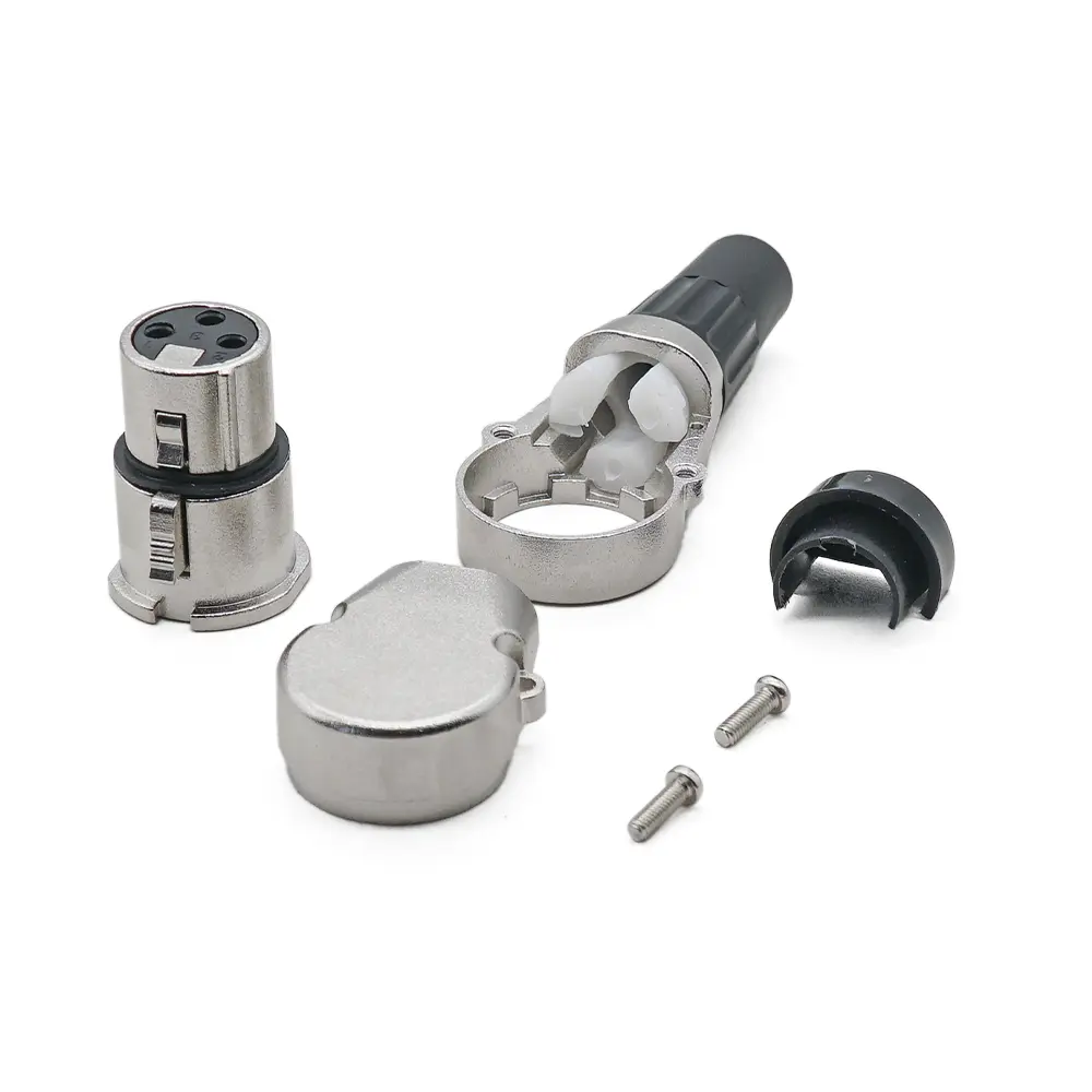 母頭 XLR 3-P 音訊連接器 JYA5087/JYA5088