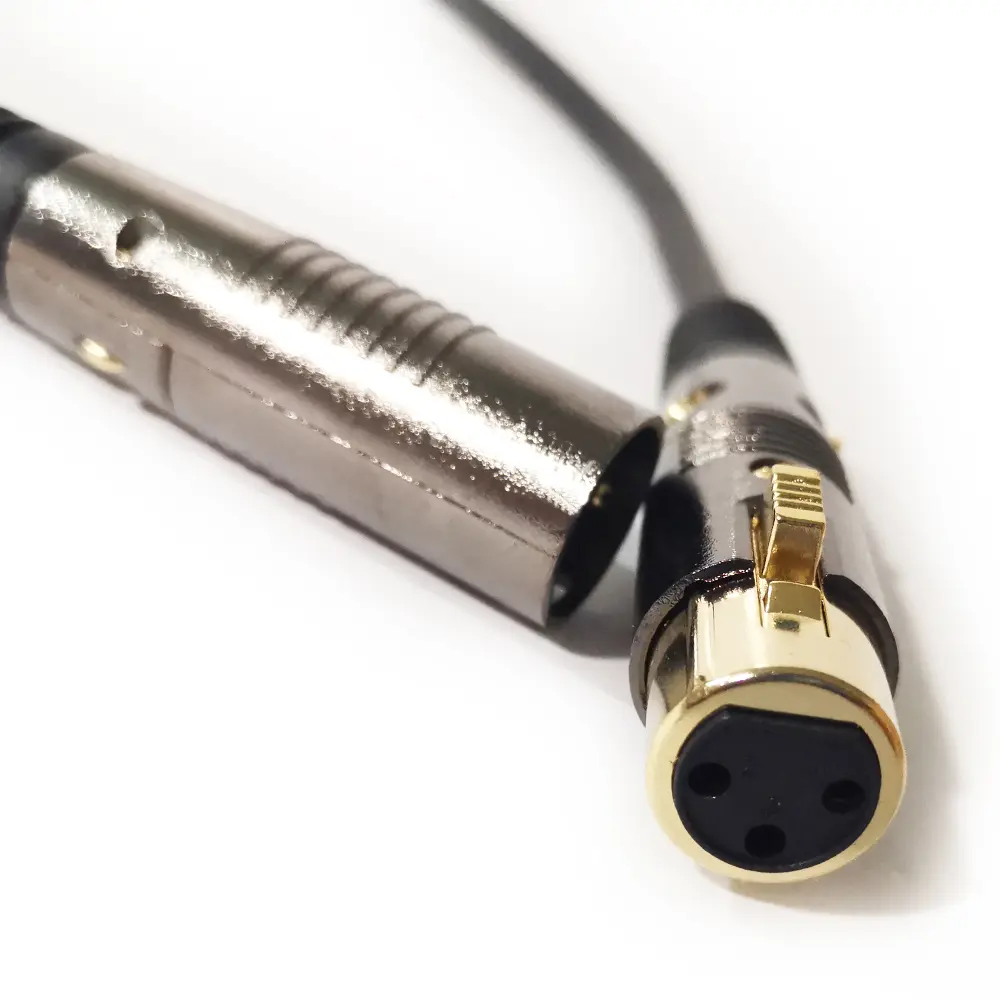 XLR 3 針母頭音訊連接器 JYA5053G/JYA5054G