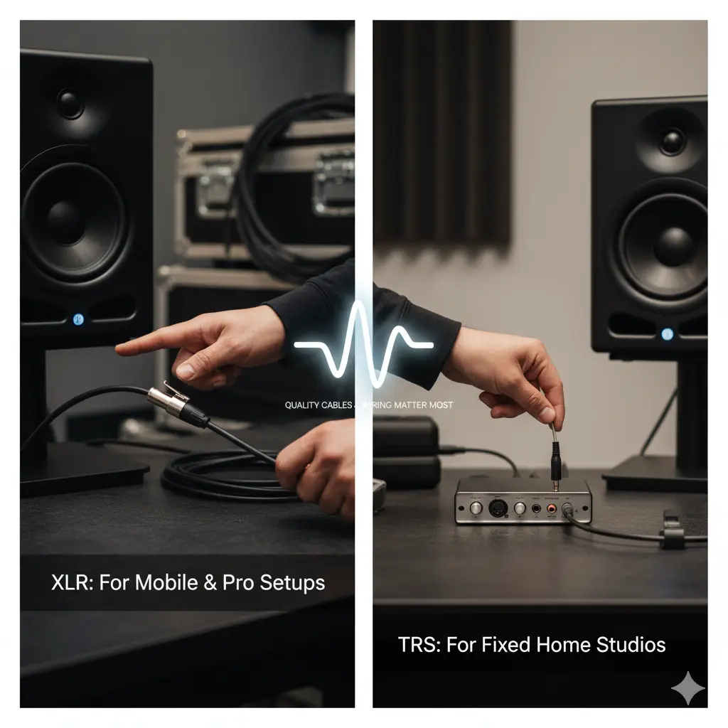 Decision Framework When to Use XLR vs TRS for Studio Monitors.png