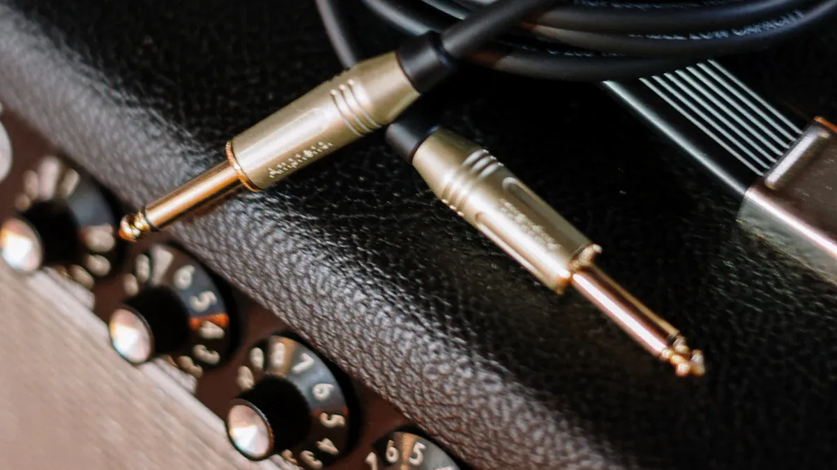 1/4 轉 XLR 電纜在多系統舞台設定的應用